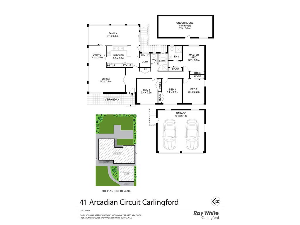 41 Arcadian Circuit, Carlingford NSW 2118 floorplan