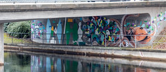 Mural under the bridge.