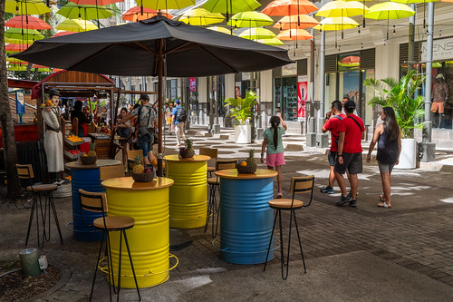 Umbrella Square - Port Louis