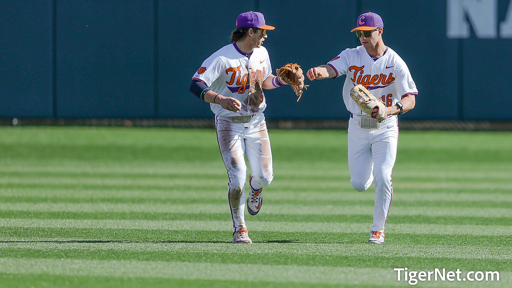 Clemson Baseball Photo of andrewclufo and Will Taylor and South Carolina
