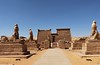 Alle des sphinx, temple de Dakka, gouvernorat d'Assouan, Basse-Nubie, gypte.