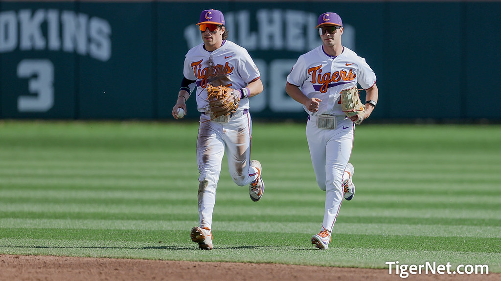 Clemson Baseball Photo of andrewclufo and Will Taylor and South Carolina