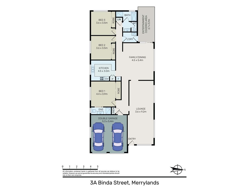 3A Binda Street, Merrylands NSW 2160 floorplan