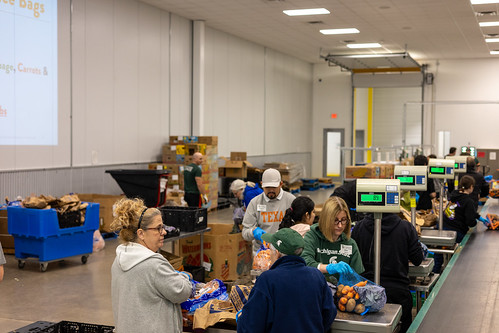 Austin Food Bank Service Project, February 2024