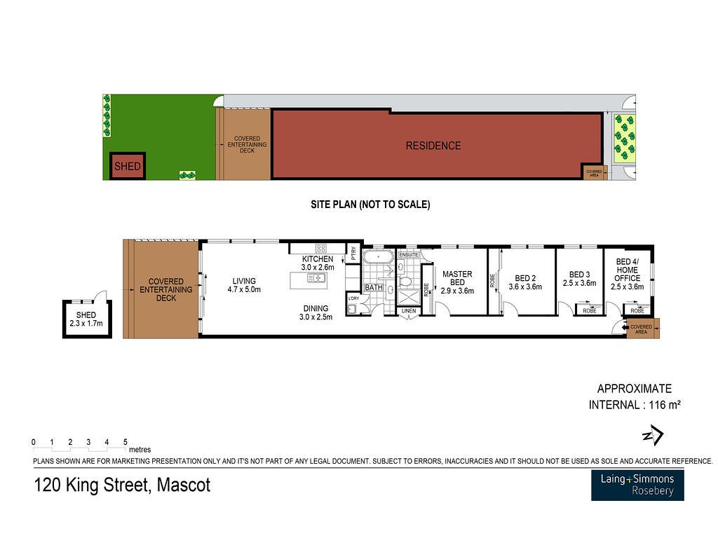 120 King Street, Mascot NSW 2020 floorplan
