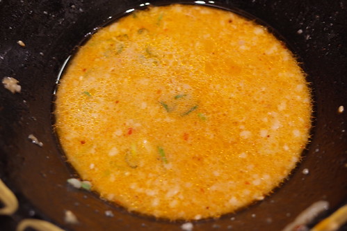 017Ricoh GRⅡ特製味噌ラーメン和田商店味噌祝盛りラーメンの味噌スープ.