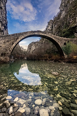 A nice old bridge in Zagori in Greece