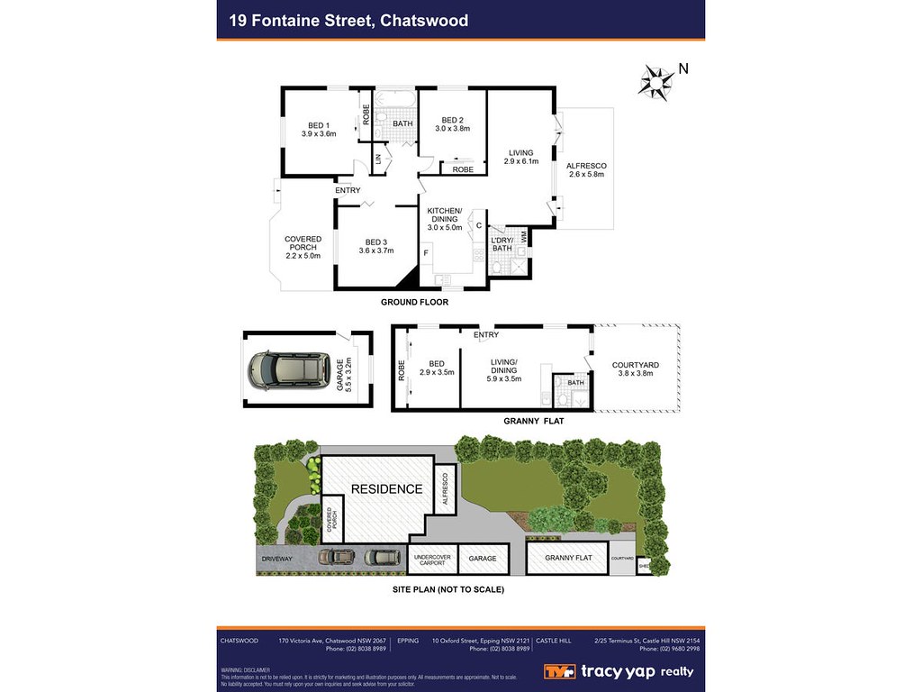 19 Fontaine Street, Chatswood NSW 2067 floorplan