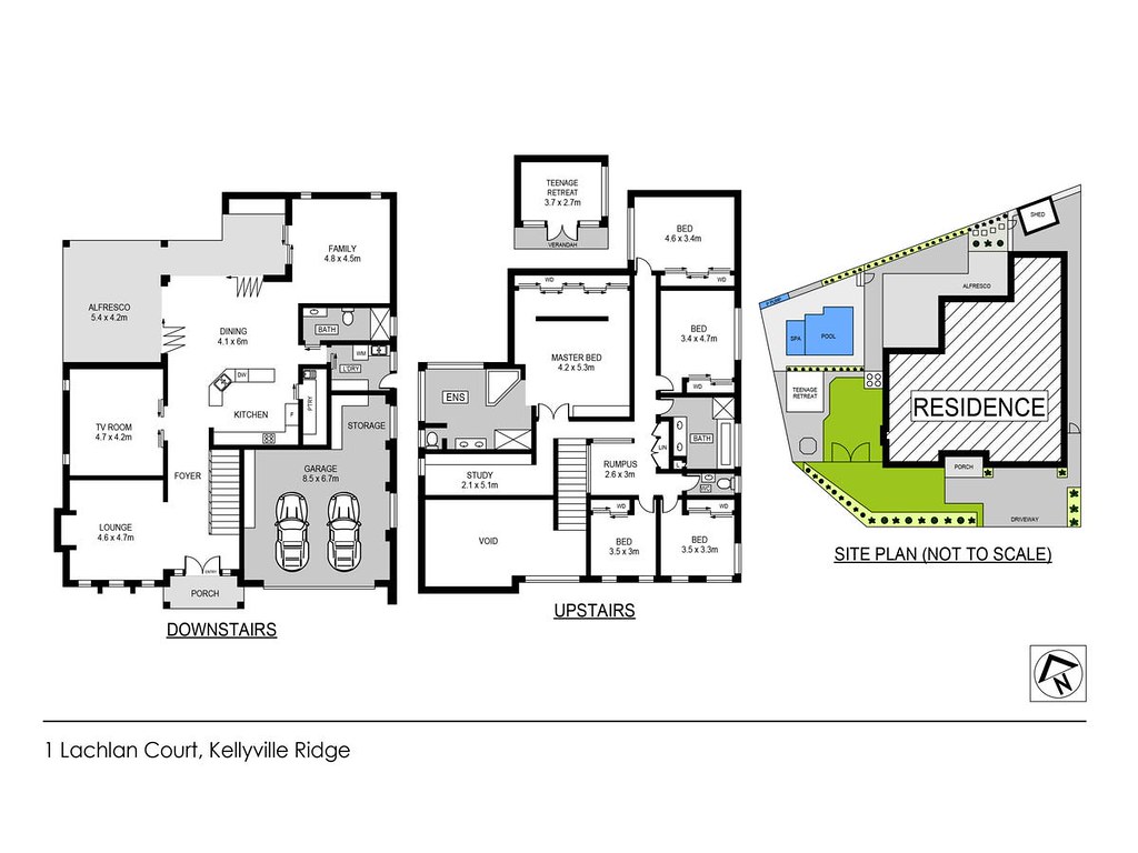 1 Lachlan Court, Kellyville Ridge NSW 2155 floorplan