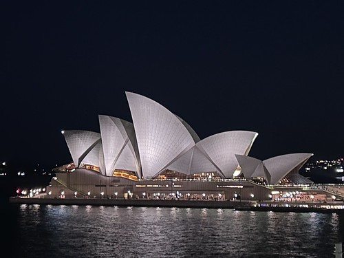 Illuminated Sydney Opera House