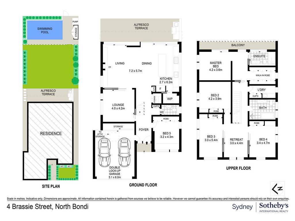 4 Brassie Street, North Bondi NSW 2026 floorplan