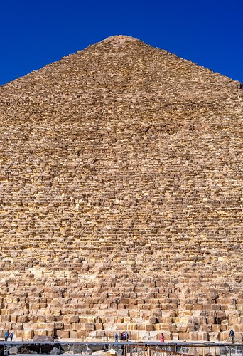 East face of the Great Pyramid
