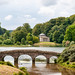 The Bridge and Pantheon in Stourhead House and Gardens - Wiltshire