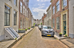 Bogardstraat, city of Middelburg, The Netherlands.
