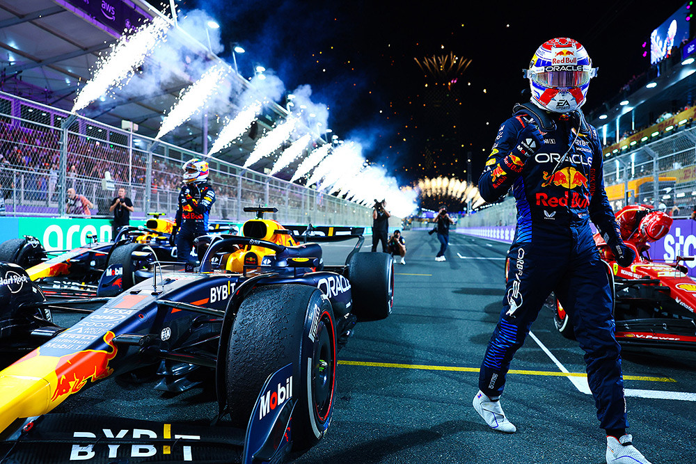 Red Bull車隊再下一城!F1沙烏地阿拉伯站奪冠亞軍、Max Verstappen第100次登頒獎台 1 Red Bull 240311-1