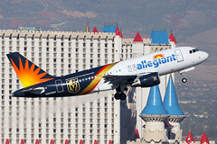 Allegiant Air | Airbus A319 | N302NV | Vegas Golden Knights livery | Las Vegas Harry Reid