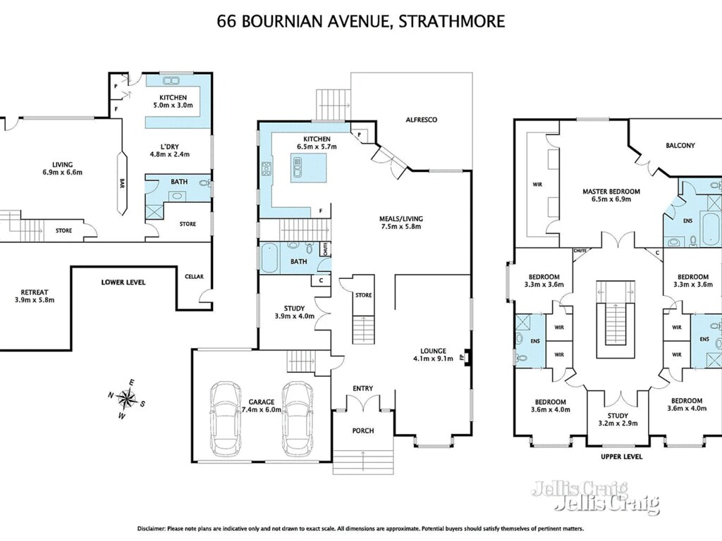 66 Bournian Avenue, Strathmore VIC 3041 floorplan