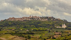 Montepulciano (Italian: [ˌmontepulˈtʃaːmedieval and Renaissance hill town