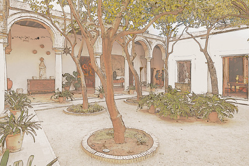 Palacio di Viana Courtyard