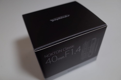 01Ricoh GRⅡ Voigtlander NOKTON Classic 40mm f1.4 MCパッケージ.