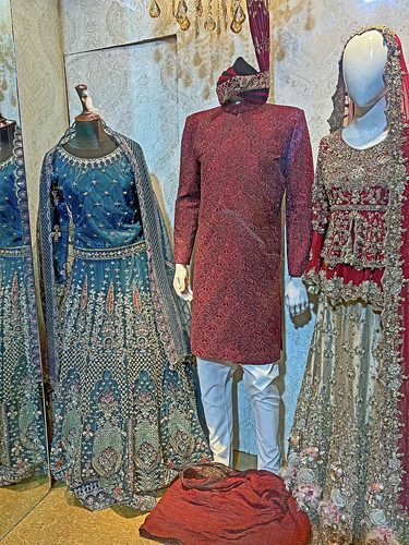 Pakistani wedding attire