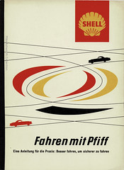 Fahren mit Pfiff : driving with flair : Deutsche Shell Aktiengesellschaft : 1962 : cover