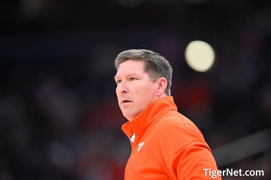 Clemson Basketball Photo of Brad Brownell and college and mensbasketball and Boston College