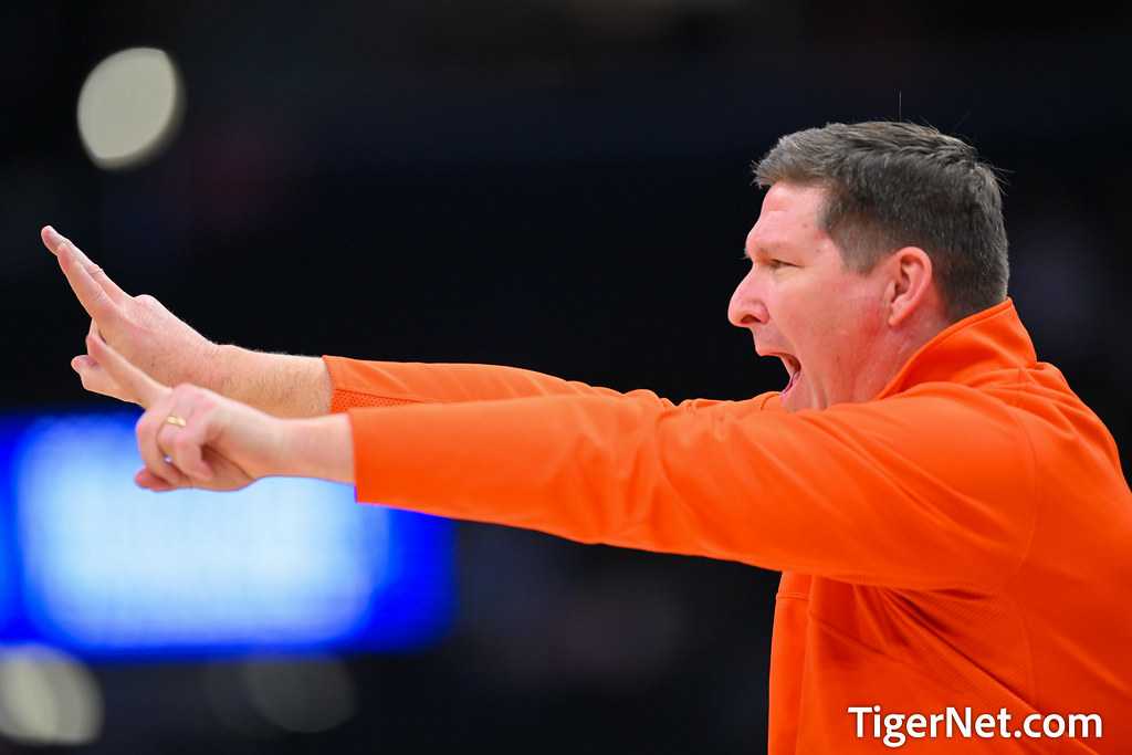 Clemson Basketball Photo of Brad Brownell and Boston College and acc and accmen’sbasketball and accmen’sbasketballtournament and atlanticcoastconference and college and collegebasketball and mensbasketball and men’scollegebasketball and ncaa and sport
