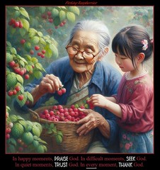 Picking Raspberries