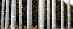 Peace Columns at the Eiffel Tower