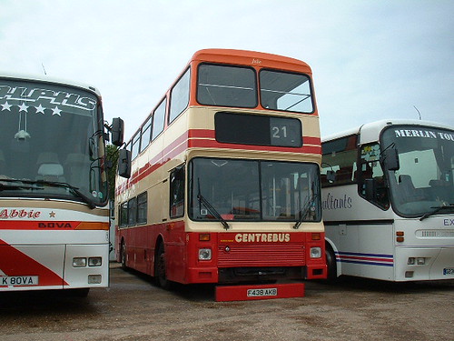 [Centrebus] 32 (F438 AKB) in Centrebus depot - Steven Hughes