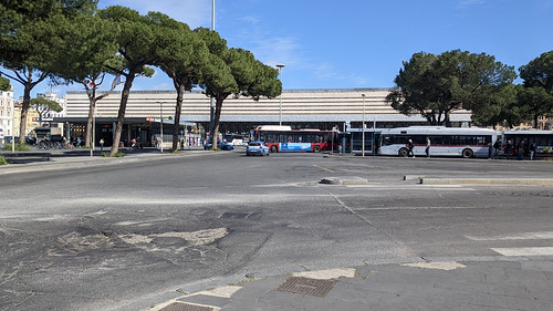 bBs terminal at Roma Termini Railway Station in Rome, Italy