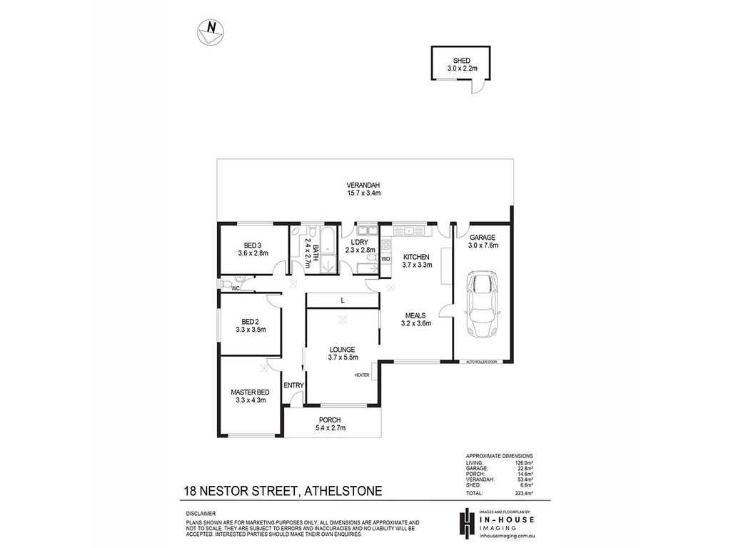 18 Nestor Street, Athelstone SA 5076 floorplan