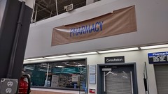 Pharmacy temporary sign