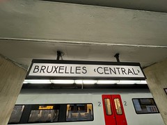 Bruxelles Central station sign