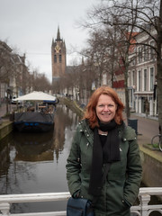 Jeannette, Delft 2024: On the bridge