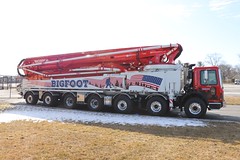 BigFoot Concrete Pumping Truck