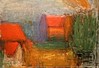 Le Jour ni l'Heure 0541 : Carl Kylberg, 1878-1952, Paysage  la maison rouge (?), muse des Beaux-Arts de Gothembourg (Gteborg), Sude, samedi 28 aot 2010, 16:56:05