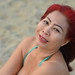 DSC_1015: a woman with red hair wearing a blue bikini