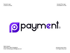 Payment Logo | Pay Logo | Money Transfer Logo | Banking Logo | Wallet Logo | Card Logo | Online Payment | Modern Logo | Text Based Logo | Typography Logo | Lettermark Logo | Minimal Text Logo