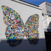 Butterfly mural