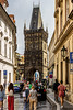 Powder Gate, Old Town, Prague, Bohemia, Czechia