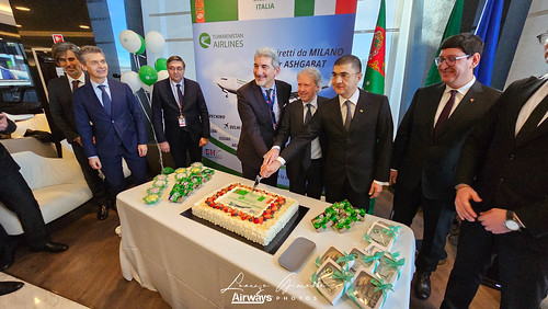 Turmenistan Airlines Inaugural Flight Ashgabat-Milan Malpensa