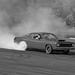 Plymouth Duster in black and white