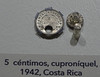 1942 Monedas Aos 1900-1950  Museo Numismtica Banco Central San Jos de Costa Rica 29