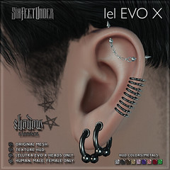 Six Feet Under - Shadow Earrings (EvoX)