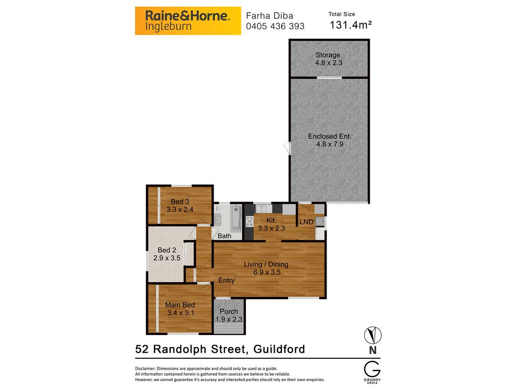 52 Randolph Street, Guildford NSW 2161 floorplan