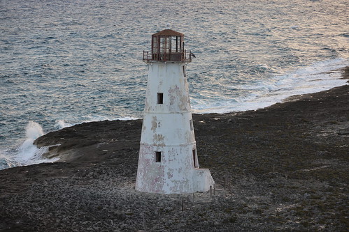 Hog Island Lighthouse in Nassau (Bahamas) taken from the From the Vision of the Seas Eight Night Cruise to the Southeastern United States and Bahamas - February 16th-24th, 2024 (February 21st, 2024)