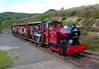 Groudle Glen Railway, Isle of Man - Maltby arrives at Sea Lion Rocks with a service from Lhen Coan on the 30th July 2023