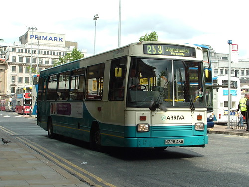 [Arriva North West & Wales] 1226 (M226 AKB) in Manchester on service 263 - Steven Hughes